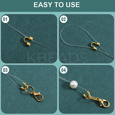 600Pcs Brass Wire Guardians KK-SP0001-95G-1