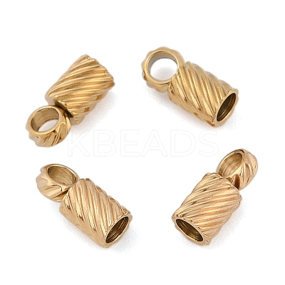 Ion Plating(IP) 304 Stainless Steel Cord Ends STAS-Z084-07G-01-1