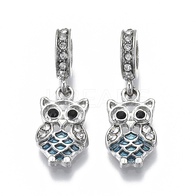 Alloy European Dangle Charms MPDL-N039-004-1