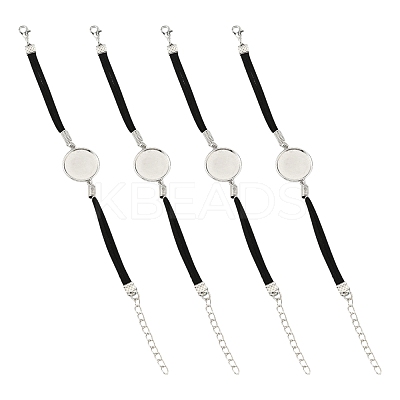 5Pcs Suede Bracelet Making MAK-FS0001-06-1