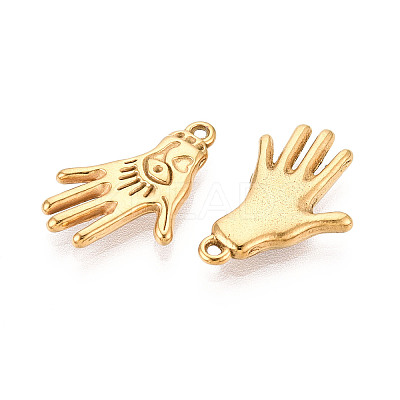 304 Stainless Steel Pendants STAS-N114-49G-1