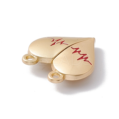 Love Heart Alloy Magnetic Clasps LS-FIND-C013-01E-1