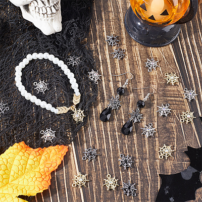 30Pcs 3 Colors Alloy Pendant FIND-SC0006-50-1