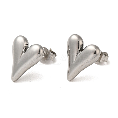 Non-Tarnish 304 Stainless Steel Stud Earring EJEW-C099-04P-1
