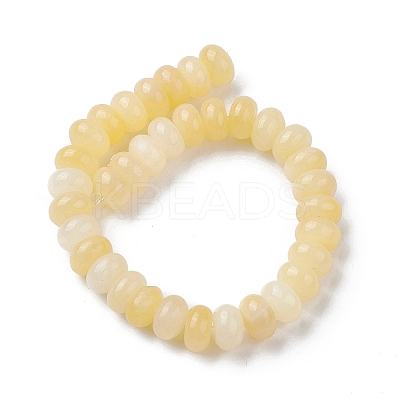 Natural Yellow Jade Beads Strands G-K359-A01-01-1