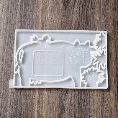 DIY Cow Photo Frame & Grass Decoration Silicone Molds LS-DIY-I099-59-1