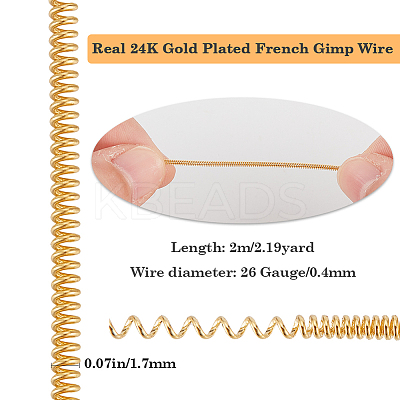 2M Copper Wire Gimp Wire CWIR-BBC0001-06C-1