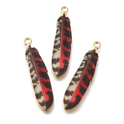Alloy Enamel Pendants FIND-G078-34G-01-1