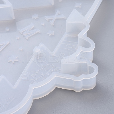 Christmas DIY Display Silicone Molds X-DIY-D049-07-1