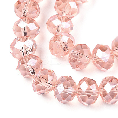 Electroplate Glass Beads Strands LS-EGLA-A034-T2mm-A34-1
