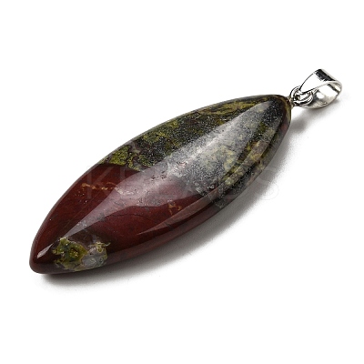 Natural Dragon Blood Big Pendants G-F820-06F-1