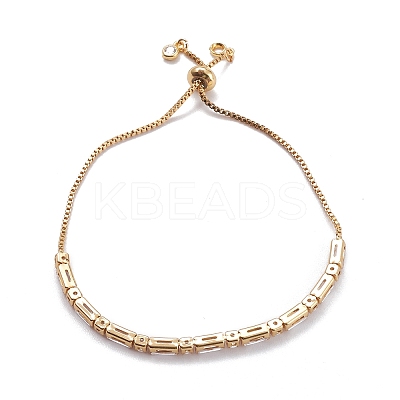 Cubic Zirconia Classic Tennis Bracelets for Girl Women BJEW-F417-06-RS-1