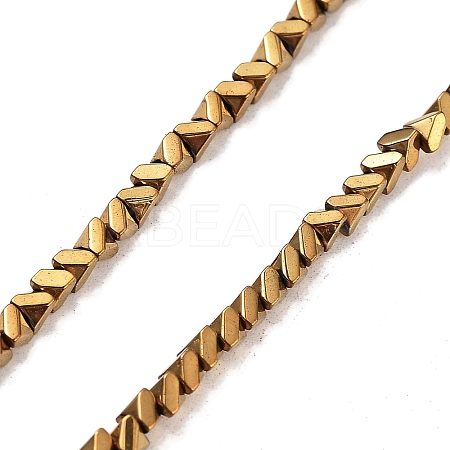 Synthetic Non-magnetic Hematite Beads Strands G-P545-J01-01B-1