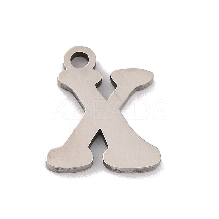 Non-Tarnish 201 Stainless Steel Charms STAS-U016-01P-X-1