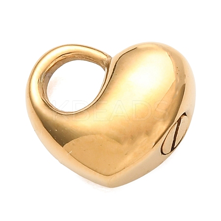 Openable 316L Surgical Stainless Steel Memorial Urn Ashes Pendants BOTT-PW0002-012A-G-1
