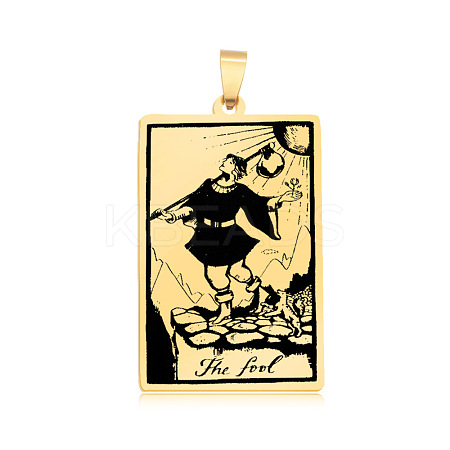 201 Stainless Steel Pendants STAS-S105-LA460-2-1