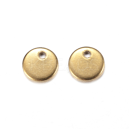 Ion Plating(IP) 304 Stainless Steel Charms X-STAS-N0013-14G-01-1