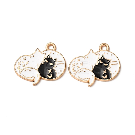 Alloy Enamel Pendants ENAM-B031-01B-1