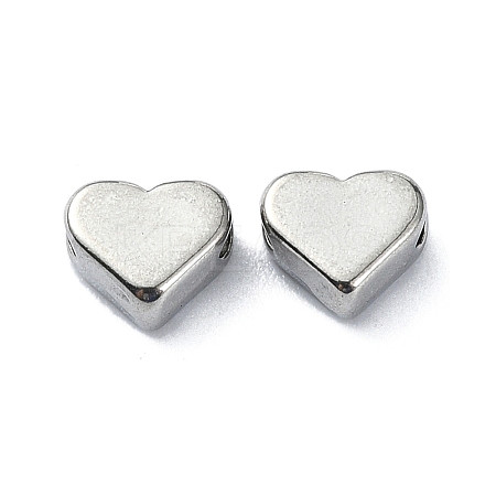 Non-Tarnish 304 Stainless Steel Beads STAS-C089-02B-P-1