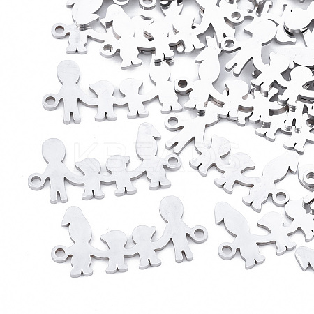 Tarnish Resistant 201 Stainless Steel Links connectors LS-X-STAS-T044-26P-1