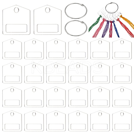 Acrylic Thread Winding Boards AJEW-BC0007-95A-1