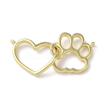 Rack Plating Brass Pendants KK-P245-04G-1