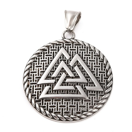 316 Surgical Stainless Steel  Pendants STAS-Z073-58AS-01-1