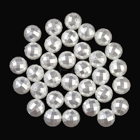 ABS Plastic Imitation Shell Pearl Beads KY-S171-17C-1
