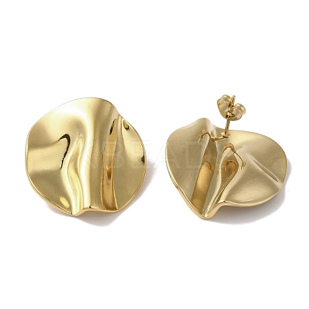 304 Stainless Steel Stud Earrings for Women EJEW-Z303-19G-1