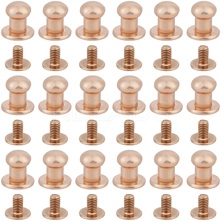 50Pcs Alloy Round Head Knobs for Small Jewelry Box Making DIY-GF0012-49KCG-1