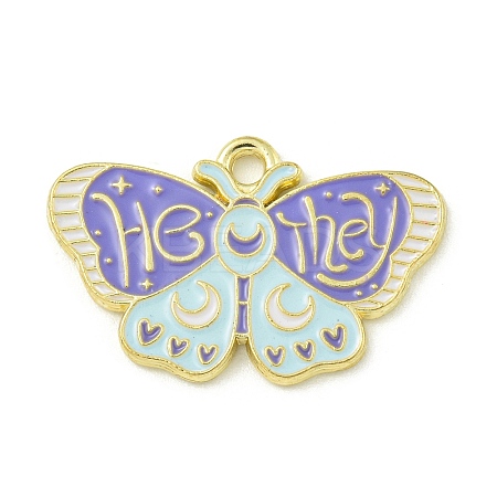 Alloy Enamel Pendants ENAM-I060-04D-1