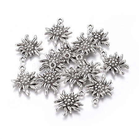 Tibetan Style Alloy Pendants X-TIBEP-A113357-AS-FF-1