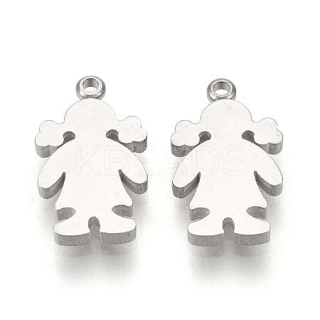 Tarnish Resistant 201 Stainless Steel Charms LS-STAS-S107-31P-1