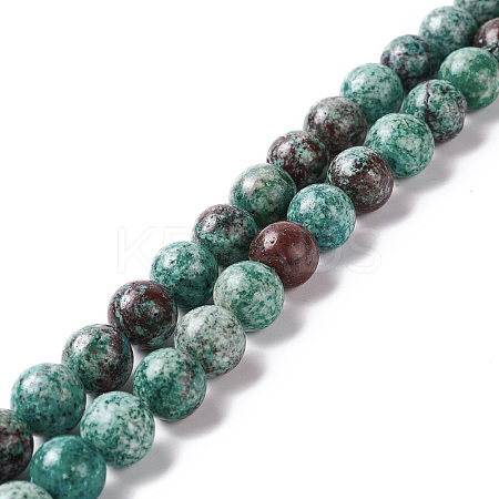 Natural Chrysocolla Beads Strands G-I318-09D-1