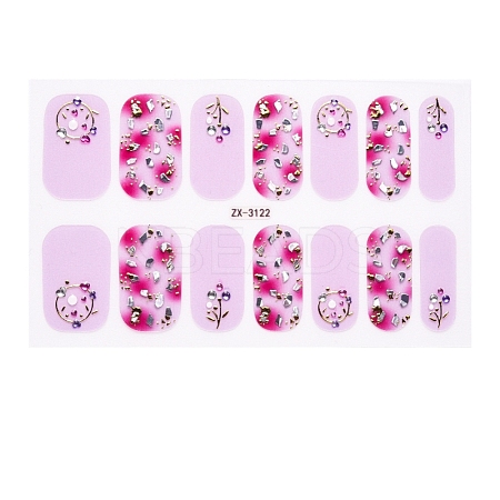 Full Cover Nail Stickers MRMJ-T078-ZX-3122-1