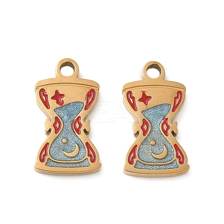 304 Stainless Steel Pendants STAS-D208-08G-1