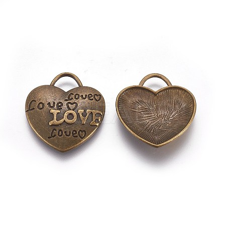 Tibetan Style Alloy Pendants LS-TIBEP-A9142-AB-NR-1