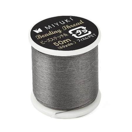 Flat MIYUKI Nylon Beading Thread FB-CBA3435-01U-1