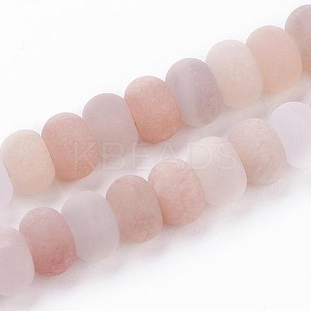 Natural Pink Aventurine Beads Strands G-F520-25-1