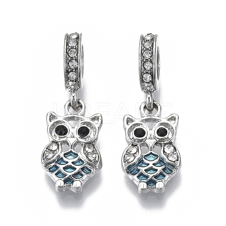 Alloy European Dangle Charms MPDL-N039-004-1