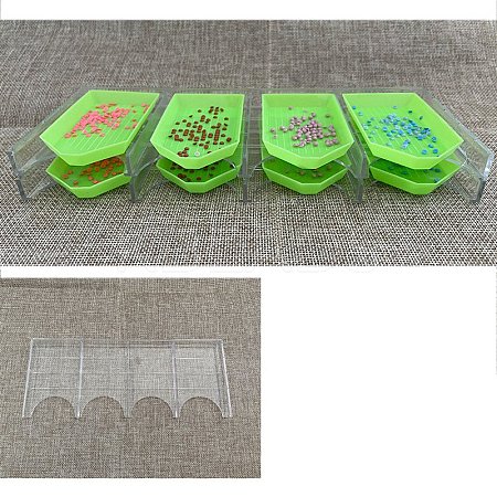 Plastic Diamond Painting Tray Organizers DIAM-PW0001-044-1