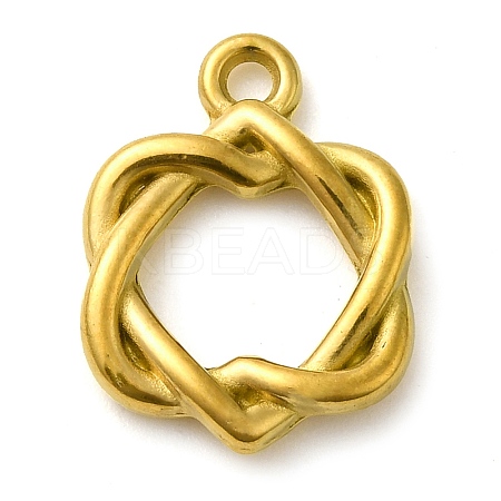 Ion Plating(IP) 304 Stainless Steel Pendants STAS-M070-03G-1