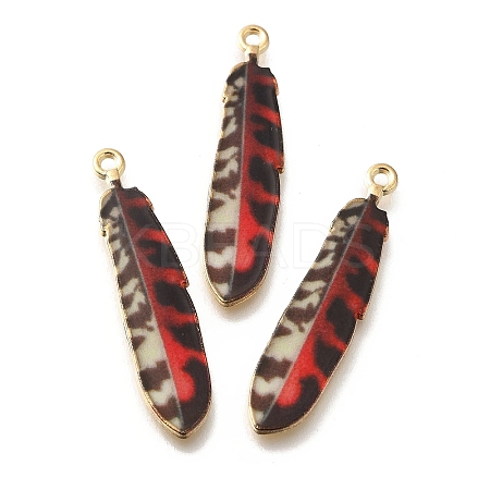 Alloy Enamel Pendants FIND-G078-34G-01-1