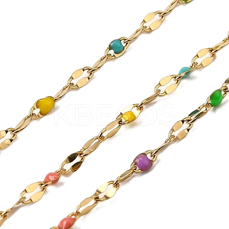 304 Stainless Steel Dapped Chains CHS-H036-01G-02-1