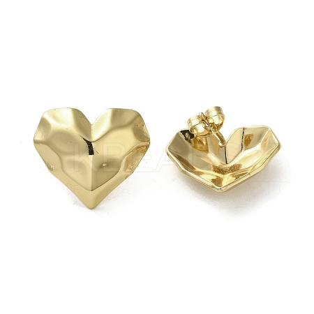 Ion Plating(IP) 304 Stainless Steel Stud Earrings EJEW-C082-03B-G-1