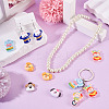 22Pcs 11 Styles Opaque Resin Pendants RESI-TA0004-18-8