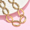 304 Stainless Steel Link Chain Bracelets for Women BJEW-B169-04B-G-2
