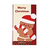 120Pcs Christmas Square Self Adhesive Paper Stickers Roll DIY-M070-07B-2