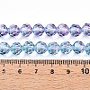 Baking Paint Transparent Glass Beads X1-DGLA-A035-T8mm-A06-5