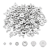 180Pcs 6 Style 202 Stainless Steel Spacer Beads STAS-UN0027-03-1